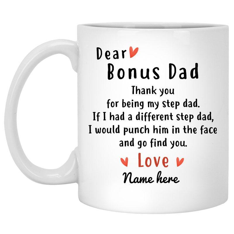 Daddy Shark Mug Personalized Gift For Dad Father's Day G... Custom Dad Mug 