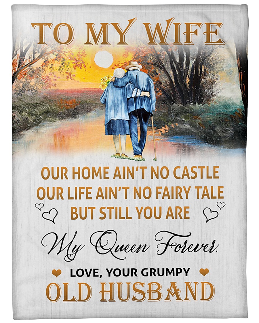 Our Home Ain't No Castle Fleece Blanket  Print In USA Details about   To My Daughter 
